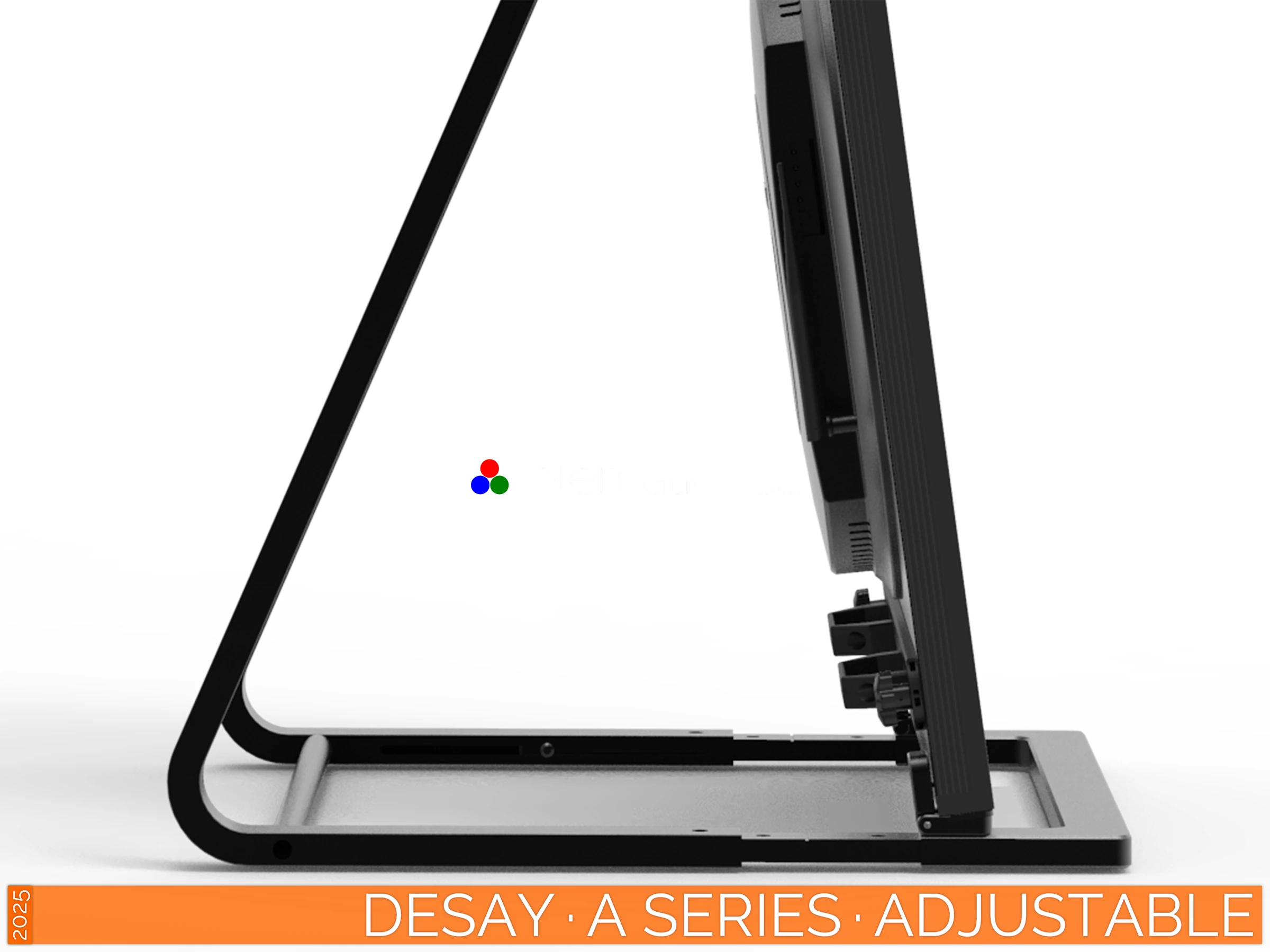 The Art of LED · Desay A Series Poster · Adjustable Stand Configuration for High-Performance Installations · NovaStar TB50 Desay · A Series · Direct View LED Poster · Adjustable Stand Configuration for Adaptable and High-Performance Installations in Retail and Event Spaces · NovaStar Taurus T50 · VNNOX Cloud Remote Content Management