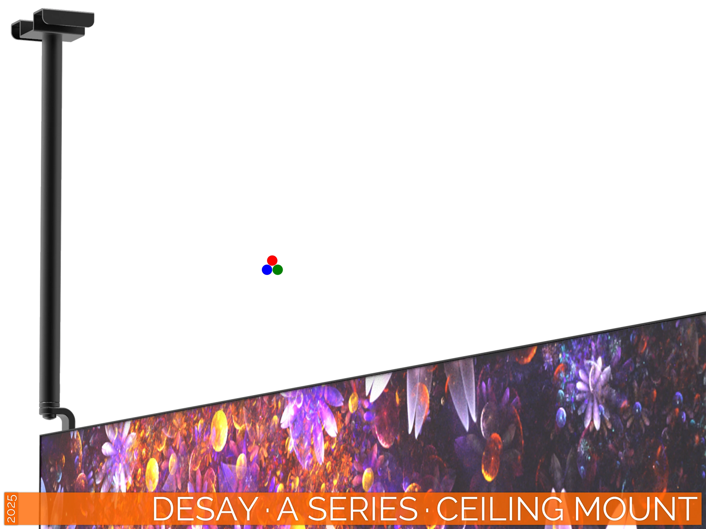 The Art of LED · Desay A Series Poster · Ceiling Mount Configuration for Space-Saving Installations · NovaStar CVT310 Desay · A Series · Direct View LED Poster · Ceiling Mount Configuration for Space-Saving and Versatile Installations in Retail and Events · NovaStar Taurus T50 · VNNOX Cloud Remote Content Management