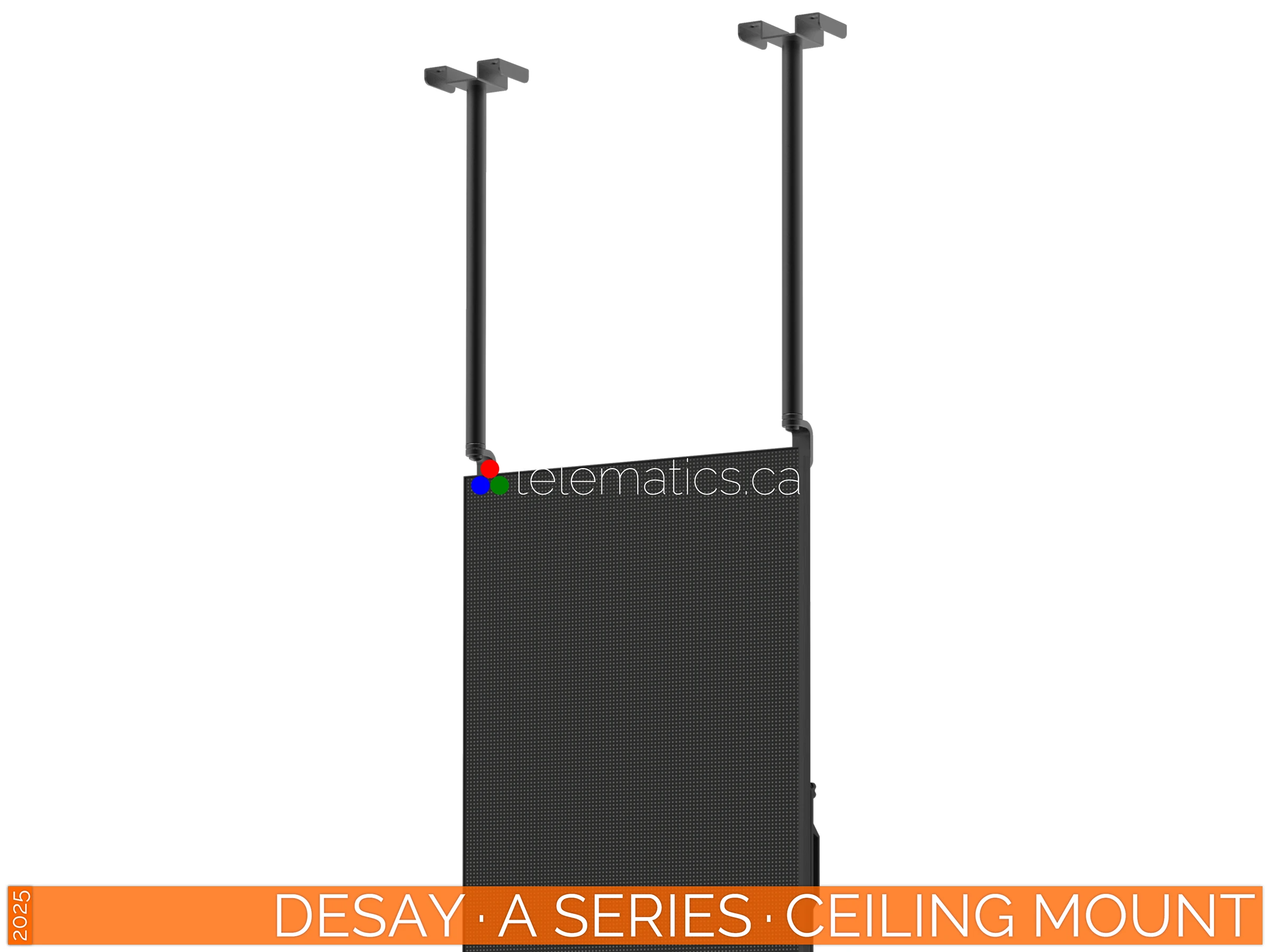 The Art of LED · Desay A Series Poster · Ceiling Mount Configuration for Secure Installations · NovaStar MX20 Desay · A Series · Direct View LED Poster · Ceiling Mount Configuration for Secure and Adaptable Installations in Retail and Event Spaces · NovaStar Taurus T50 · VNNOX Cloud Remote Content Management