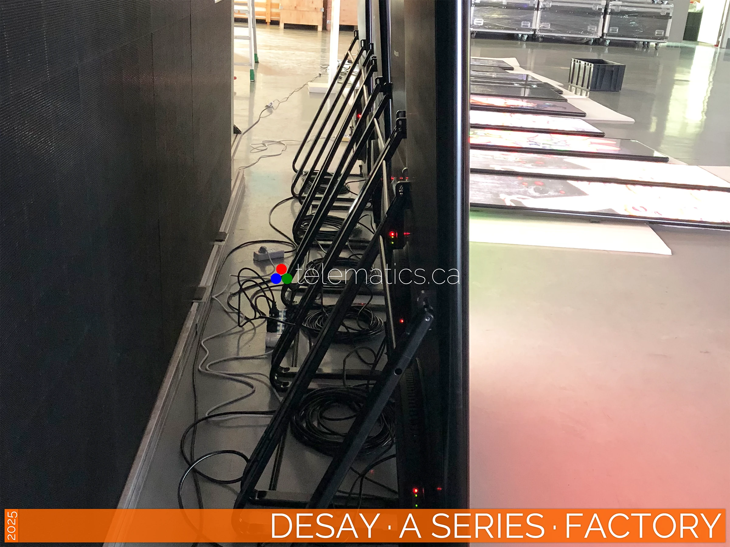The Art of LED · Desay A Series Poster · Factory Testing for Reliable Performance · NovaStar ET1S-G Desay · A Series · Direct View LED Poster · Factory Testing for Reliable Performance and Quality Assurance · NovaStar Taurus T50 · VNNOX Cloud Remote Content Management