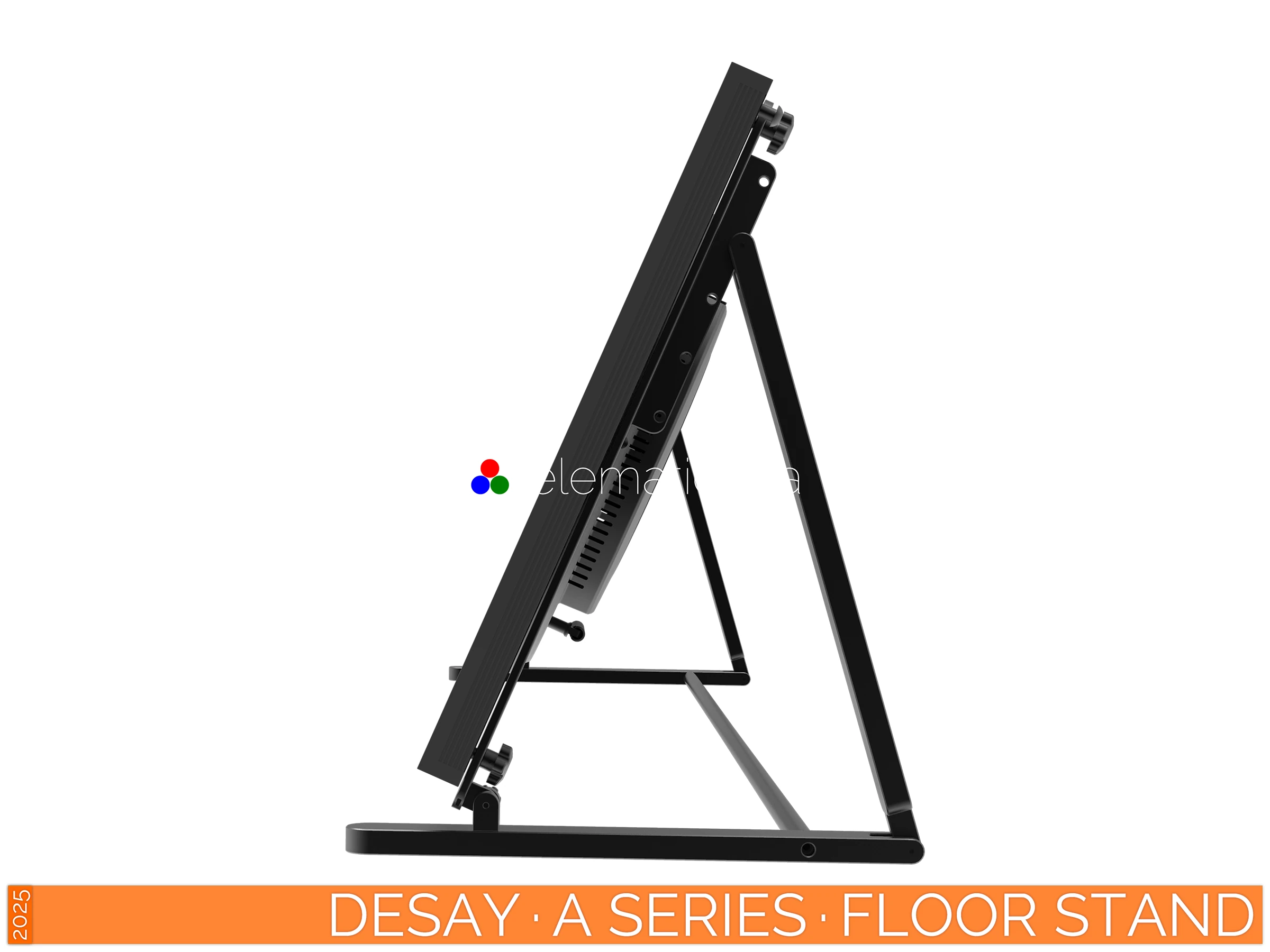 The Art of LED · Desay A Series Poster · Floor Stand Configuration for High-Performance Installations · NovaStar VX600 Desay · A Series · Direct View LED Poster · Floor Stand Configuration for Flexible and High-Performance Installations in Retail and Events · NovaStar Taurus T50 · VNNOX Cloud Remote Content Management