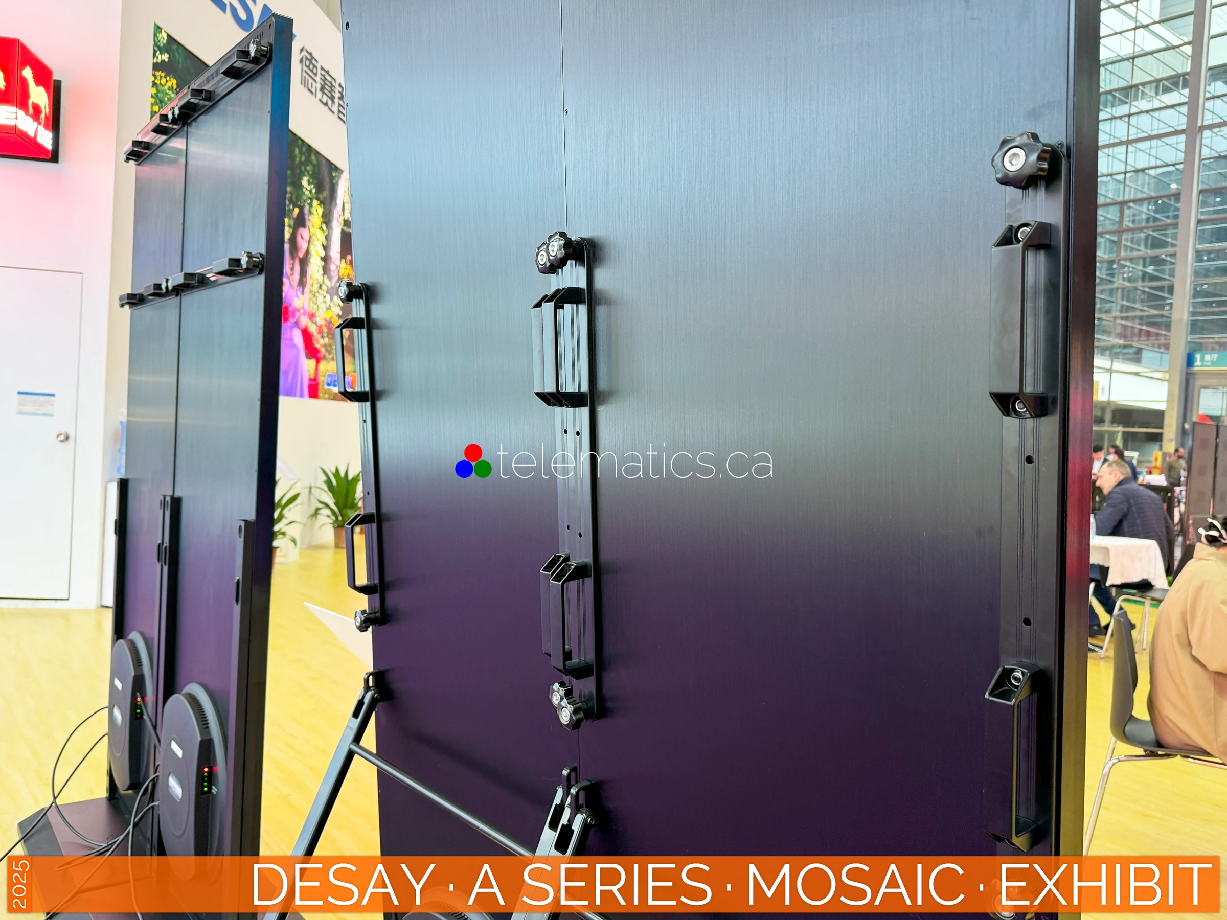The Art of LED · Desay A Series Poster · Mosaic Display for Custom Exhibit Installations · NovaStar KU20 Desay · A Series · Direct View LED Poster · Mosaic Display for Eye-Catching and Custom Exhibit Installations · NovaStar Taurus T50 · VNNOX Cloud Remote Content Management