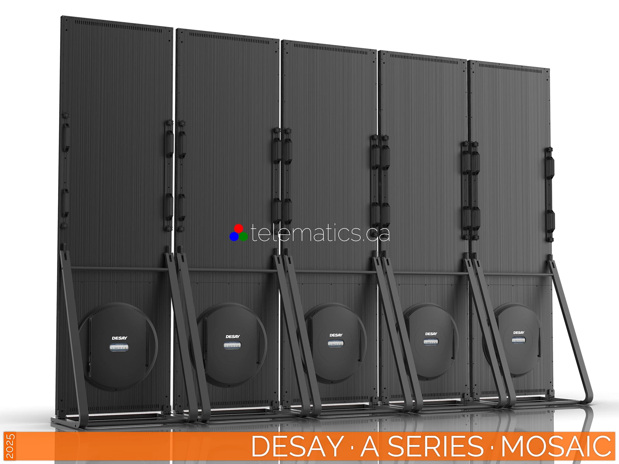 The Art of LED · Desay A Series Poster · Mosaic Display with Advanced LED Panels · NovaStar H5 H2 Desay · A Series · Direct View LED Poster · Mosaic Display with Advanced LED Panels for Retail and Event Installations · NovaStar Taurus T50 · VNNOX Cloud Remote Content Management