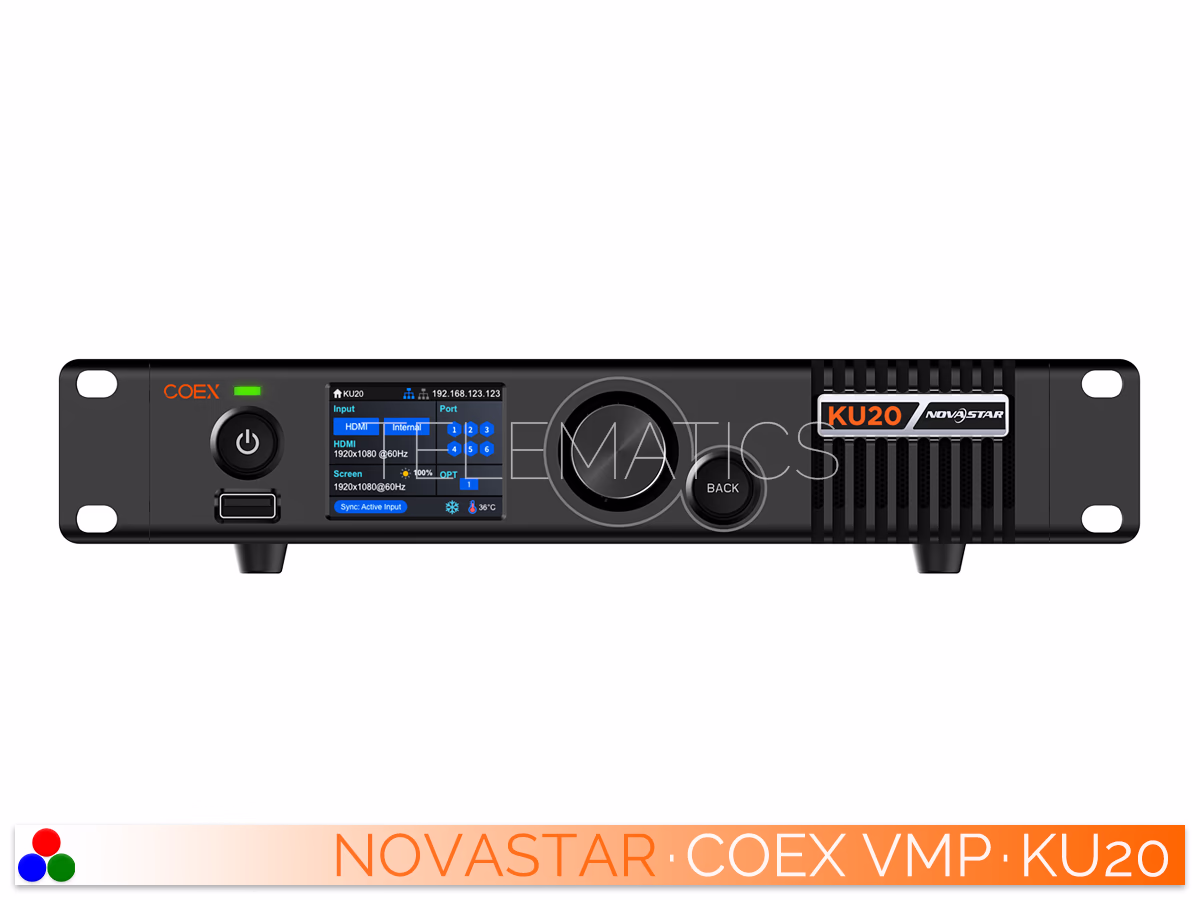 NovaStar Control Systems · COEX Systems · KU Series · KU20 · Telematics Canada NovaStar Authorized Distributor