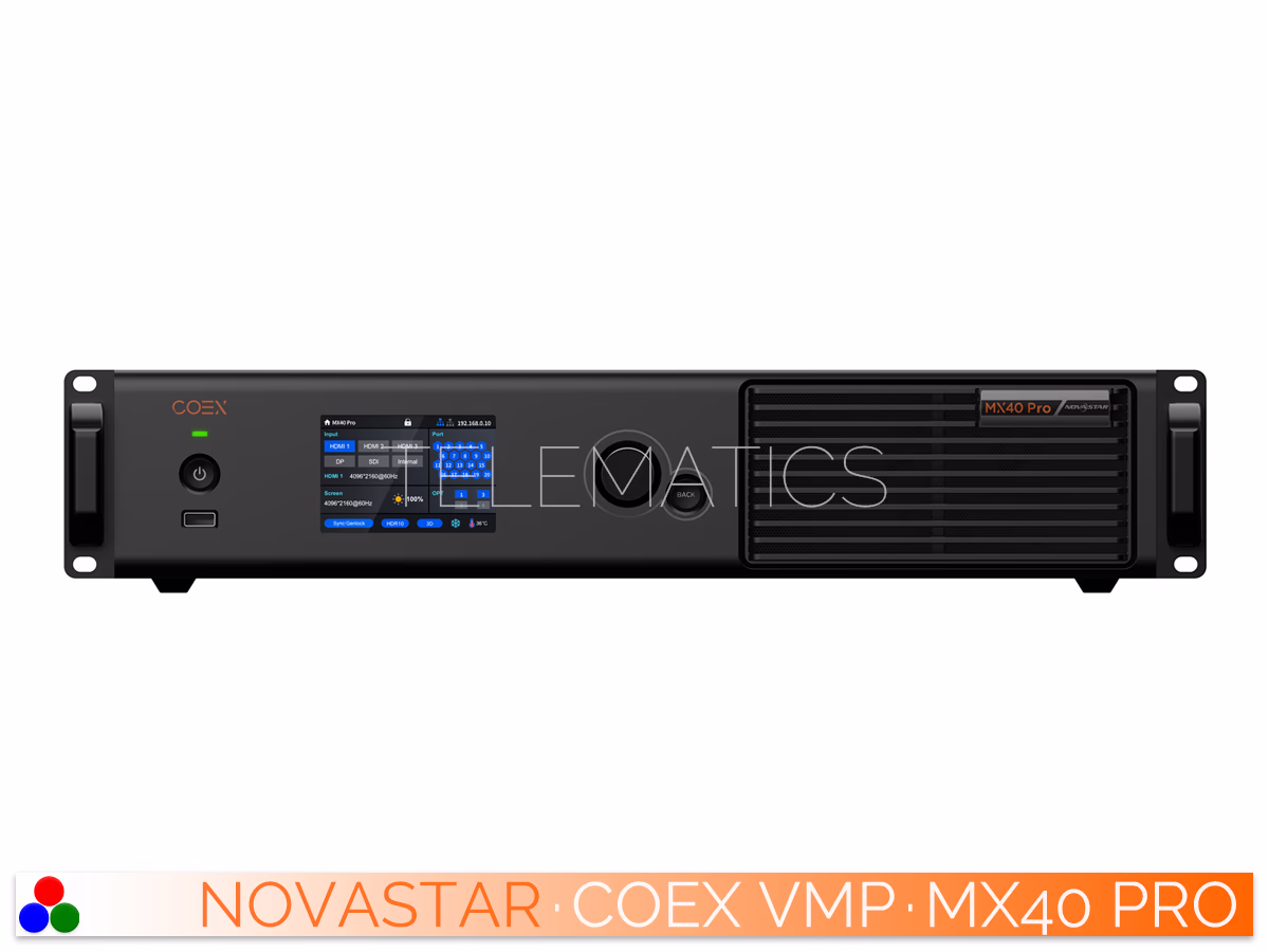 NovaStar Control Systems · COEX Systems · MX Series · MX40 Pro · Telematics Canada NovaStar Authorized Distributor