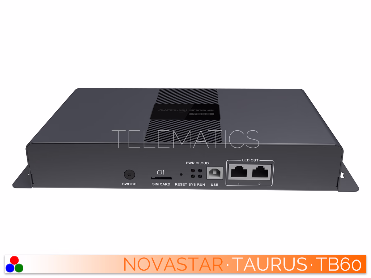 NovaStar Control Systems · Multimedia Players · Taurus Series · TB60 · Telematics Canada NovaStar Authorized Distributor