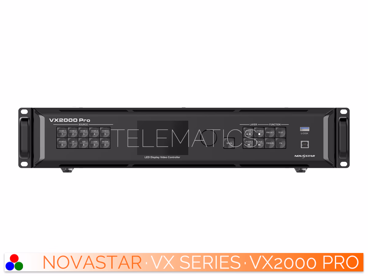NovaStar Control Systems · Video Processors · VX Series · VX2000 Pro · Telematics Canada NovaStar Authorized Distributor