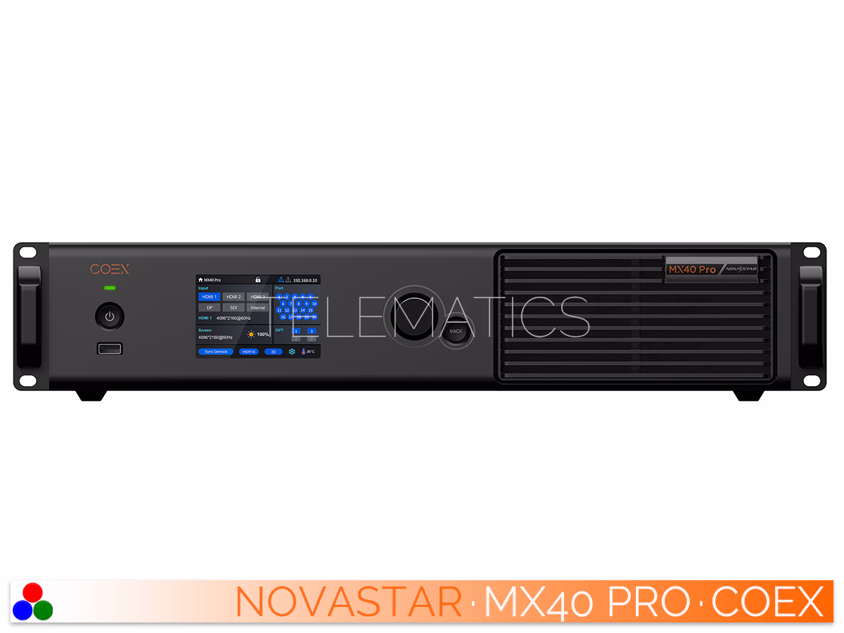 The Art Of Control · NovaStar MX40 Pro · COEX The Art Of Control · NovaStar MX40 Pro · COEX