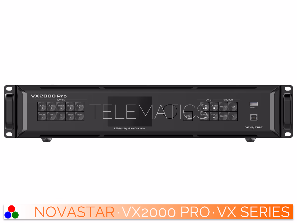 The Art Of Control · NovaStar VX2000 Pro · VX Series The Art Of Control · NovaStar VX2000 Pro · VX Series