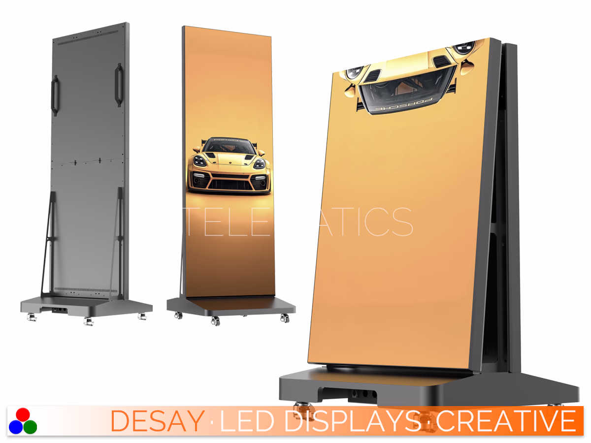 Desay WT Series - Creative Mobile LED Video Wall - NovaStar Control