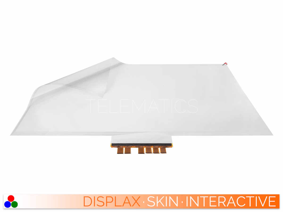 DISPLAX Touch Foil - Projected Capacitive Skin - Multitouch Windows